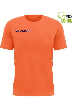 Givova Cotton t-shirt fresh orange fluo, 2xl