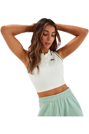 Ellesse Villati Mouwloos T-shirt Wit 14 Vrouw