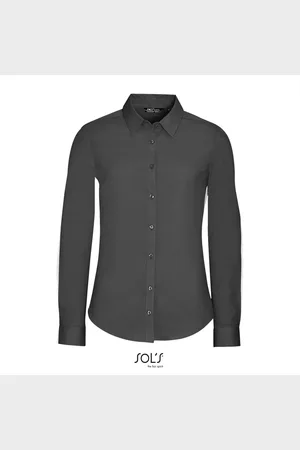 Sols Women´s Long Sleeve Stretch Shirt Blake L01427 - - XL