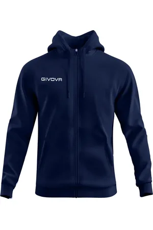 Givova 500 Sweatshirt Met Rits Blauw 2XL Man