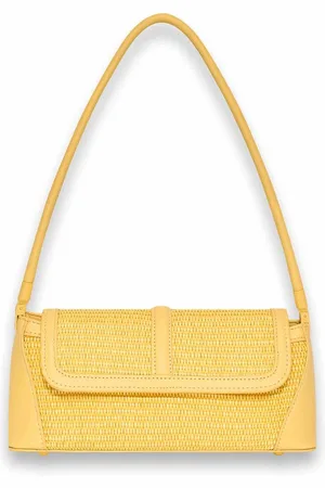 Bulaggi Color straw baquette ( gele )