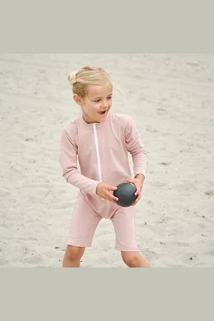 Petit Crabe UV pakje Nude - lange mouw & korte pijpjes