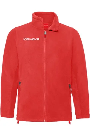 Givova Fleece sweatshirt alaska red, 2xl