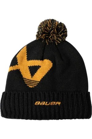 Bauer Intarsia Knit Pom Beanie Ho24 muts (Zwart- ) (Kleur - Zwart / , Maat - Jr.)