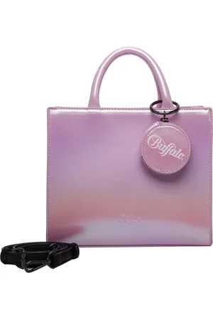 Buffalo Handtas Schoudertas Rainbow Big Boxy Collection Shopper Paars