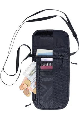 Cocoon Travel Neck Wallet - Phantom Black