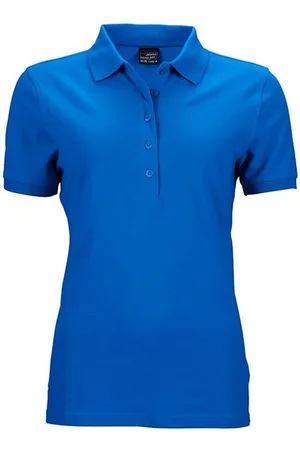 James & Nicholson James and Nicholson Dames/dames Elastisch Pique Poloshirt