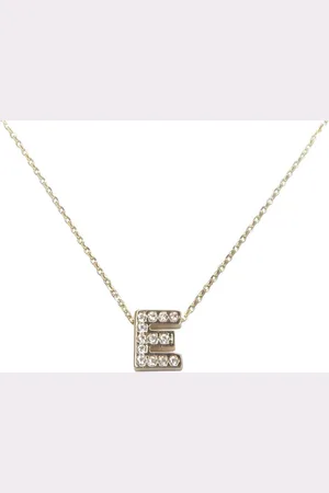 Christian Gouden ketting met E zirkonia hanger