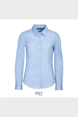 Sols Women´s Long Sleeve Stretch Shirt Blake L01427 - - XL