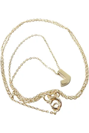 Christian Gouden ketting met J hanger