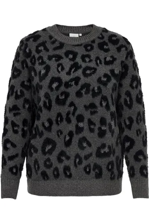 ONLY CARSARA LS JQ GLITTER O-NECK KNT - Dames - Gebreide truien