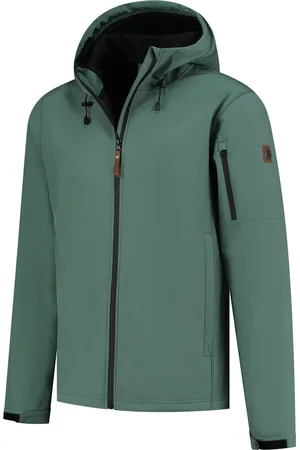 Travelin Jack Sverre Men - Softshell Herenjas - Fleece voering - Groen