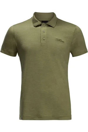 Jack Wolfskin Travel Polo M - - Outdoor Kleding - Fleeces en Truien - Polo