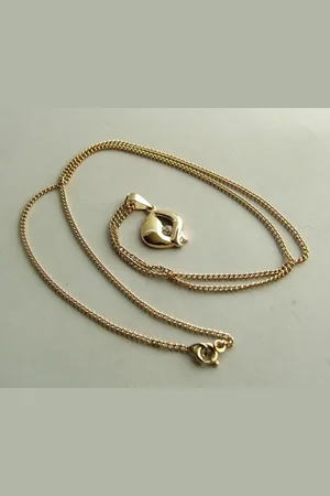 Christian 14 karaat gouden collier met hanger