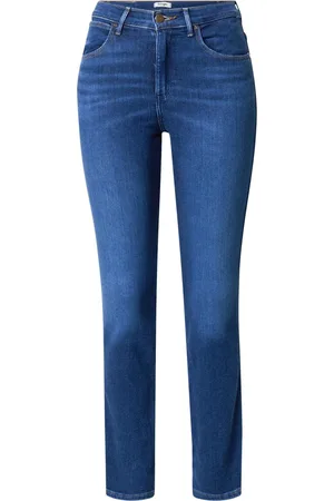 Wrangler Slim Spijkerbroek Blauw 28 / 30 Vrouw