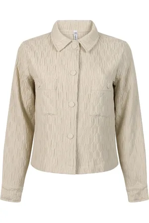 ZOSO Blazer Brenda Jackets 251 0007 Sand Dames Maat - XS