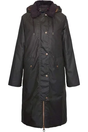 Barbour Dames Waxjas Willows Dark Olive