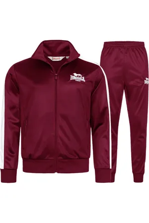 Lonsdale London Trainingspak PEMBER Oxblood - Maat: XL