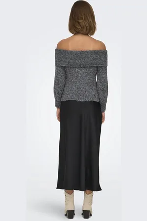 ONLY ONLMARIE LS OFF SHOULDER KNT - Dames - Gebreide truien