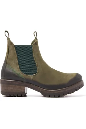 Lazamani Dames Chelsea Boots 68.001 Green - Maat 39