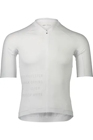 POC Pristine Print Korte Mouw Wielertrui Wit L Man