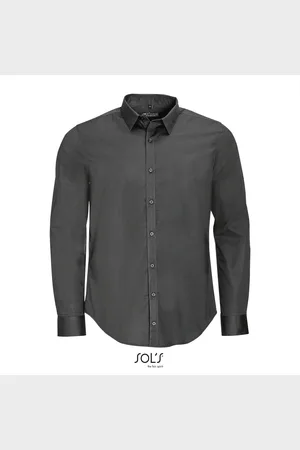 Sols Men´s Long Sleeve Stretch Shirt Blake L01426 - - S