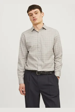 JACK & JONES JACK&JONES - JPRBLAPARKER CHECK L/S SHIRT SN - Heren - Overhemden