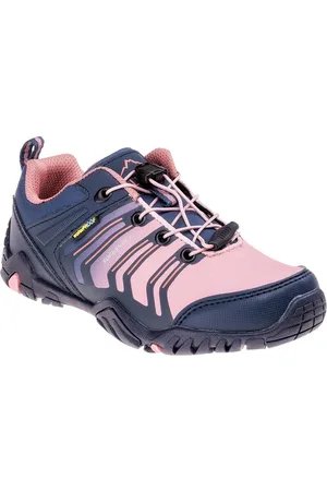 ELBRUS Erimley Low Wp Jr Wandelschoenen Blauw,Roze EU 34