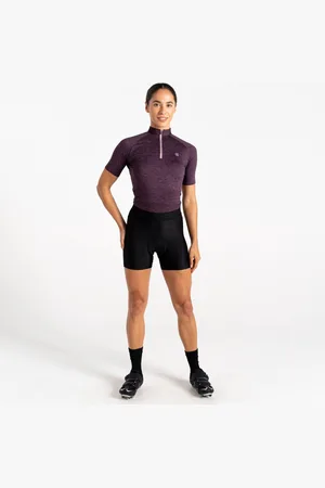 Dare 2B Fietsshort Dames Padded Insert Elastische Tailleband