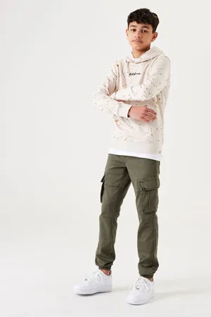 Garcia T43710 Jongens Relaxed Fit Broek Groen - Maat 152