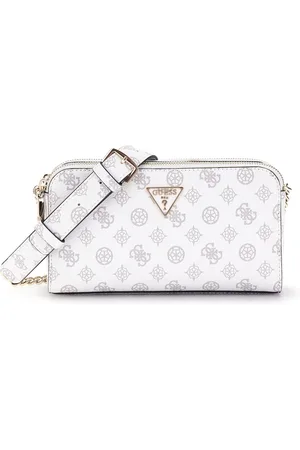 Guess Schoudertas Eco Erica Status Crossbody Wit