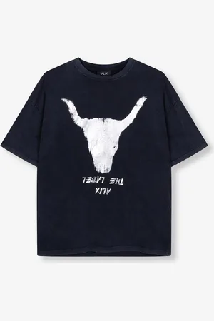 Alix the label 2502892115 silver bull t-shirt