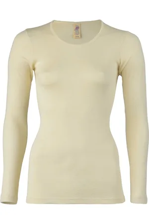 Engel Dames Shirt Merino Wol - Lange Mouw - Longsleeve - - IVN Best Gecertificeerd - - 38/40 Medium