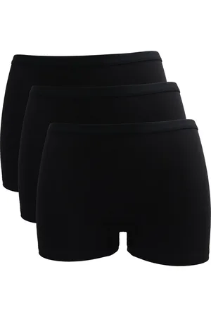 AMORA Dames boxershort, Ondergoed dames, Lingerie - 3 stuks - Egyptisch katoen - - S