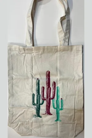 HALLMARK Tote bag - Cactus - Katoenen tas - Linnen tas - Schoudertas - Boodschappen tas - Duurzaam