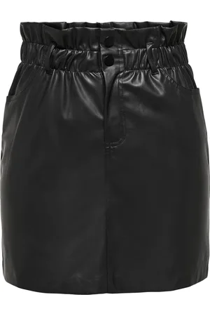 ONLY ONLMAIYA-MIRI FAUX LEATHER SKRT PNT Dames Rok - Maat M