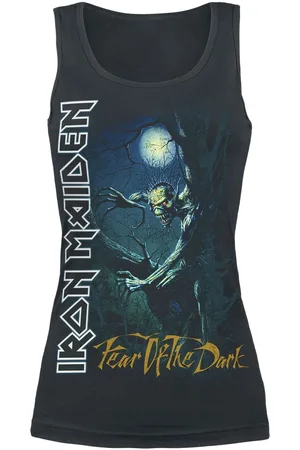 Iron Maiden Fear Of The Dark Top XL Katoen Dames - Band merch, Bands, Duurzaamheid