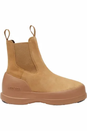 Moon Boot Boots Women Luna Chelsea Suede Sand-Schoenmaat 41