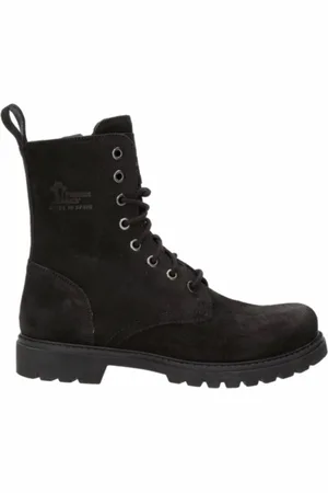 Panama Jack Boots Women Frisia B18 Velours Black-Schoenmaat 40