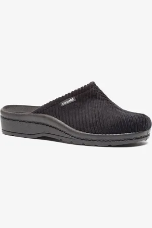 Blenzo Heren pantoffels ribstof - Maat 45 - Sloffen