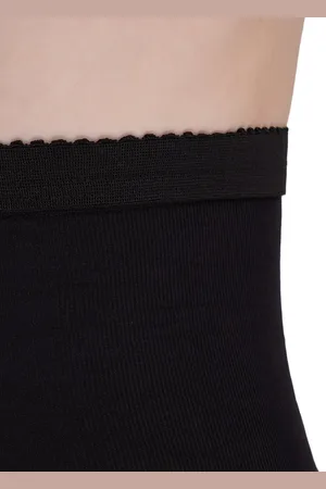 Giulia Talia Control 40den half-sheer Panty met hoge taille en shapping broekje