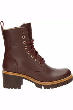 Panama Jack Boots Women Padma B14 Napa leer Burgundy-Schoenmaat 39