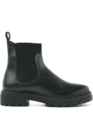 Lazamani Beau Dames Chelsea Boots Leer Black Maat 42