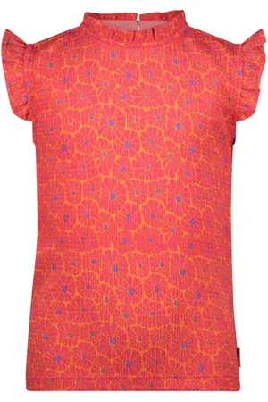 B.Nosy B.Nosy - Tamar sleeveless top with aop - - Maat 146-152