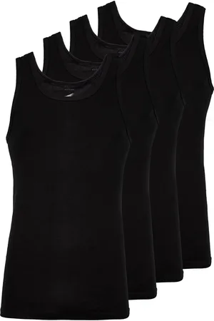 Black Snake 4-delige set heren fijn ribonderhemd classic