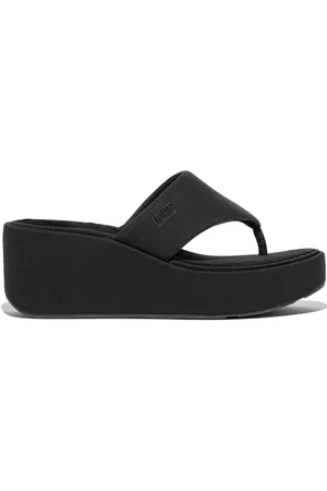 FitFlop Platfforms Wedge Toe-Post Sandals - Maat 37