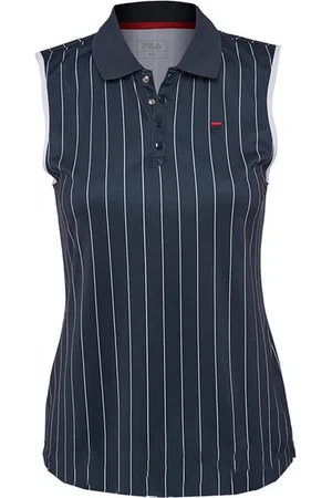 Fila American Polo Pia Dames Navy Tennispolo - Maat XL