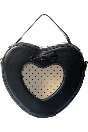 Dancing Days Banned - - Handtas - Elegant Spots Hart - (bxhxd) ca. 24cm x 21cm x 11cm