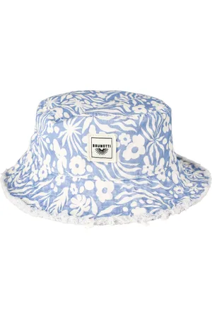 Brunotti Buckley-Swirl Vrouwen Hoed | Blauwgeel - EEN MAAS