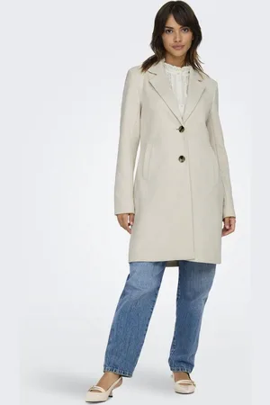 ONLY ONLDIANE FAUX SUEDE LIFE COAT CC OTW - Dames - Gewatteerde jassen